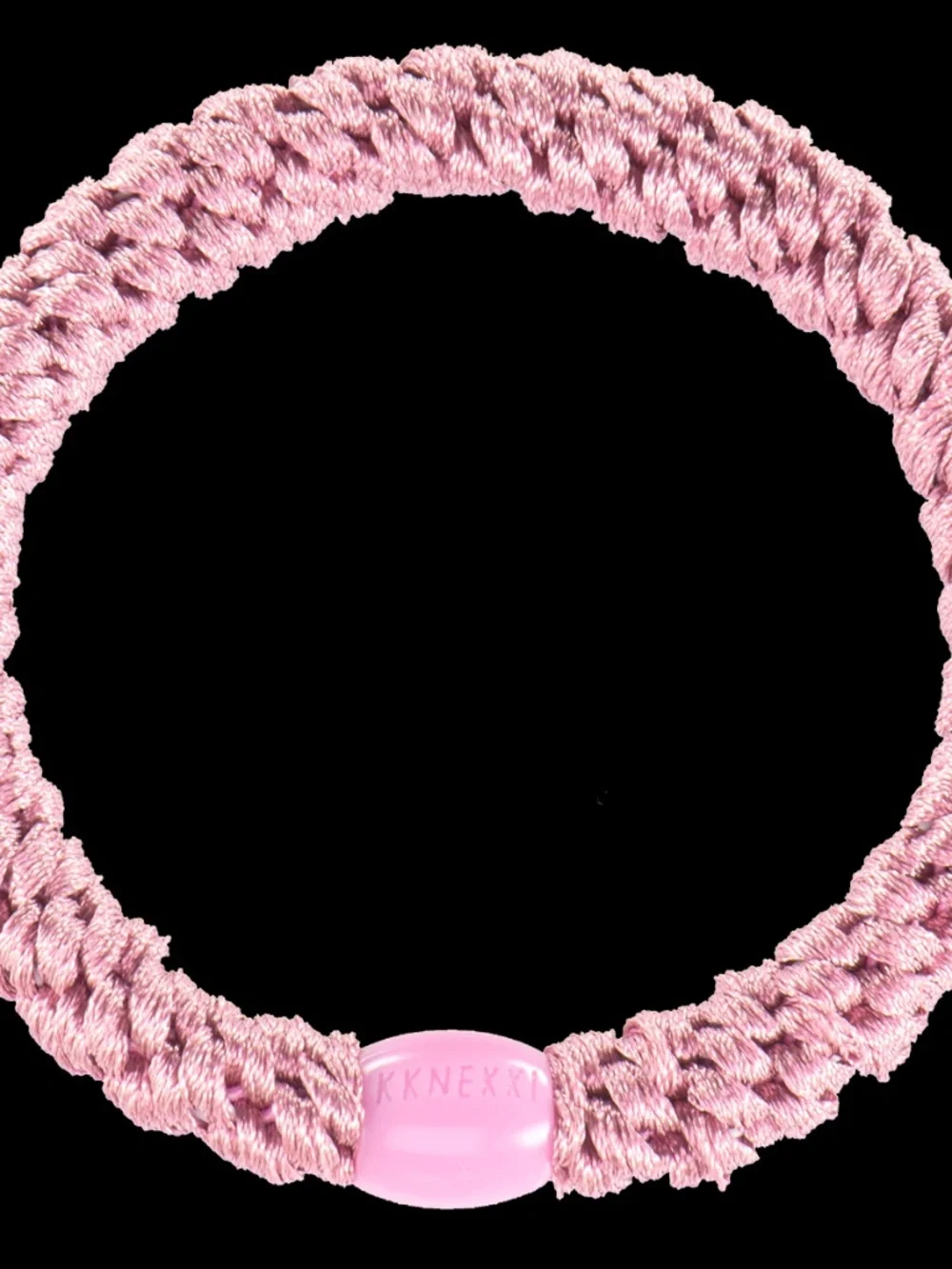 NWT 4-Bundle of Authentic Original KKNEKKI Hair Ties/Elastics in Coral & Pink